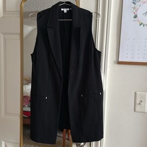 NEW | Chico’s | Sleeveless Ponte Knit Vest Jacket/Blazer